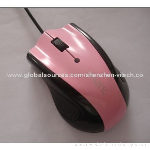 3D Optical Mice with 1,000dpi Optical Sensor, Suitable for Left and Right Hands, Easy to Use